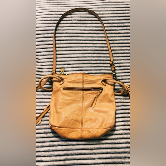 Lucky Brand Buttery Soft Crossbody Purse Light Tan - Picture 6 of 12